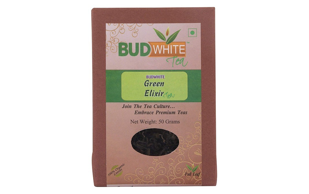 Bud White Green Elixir Tea   Box  50 grams